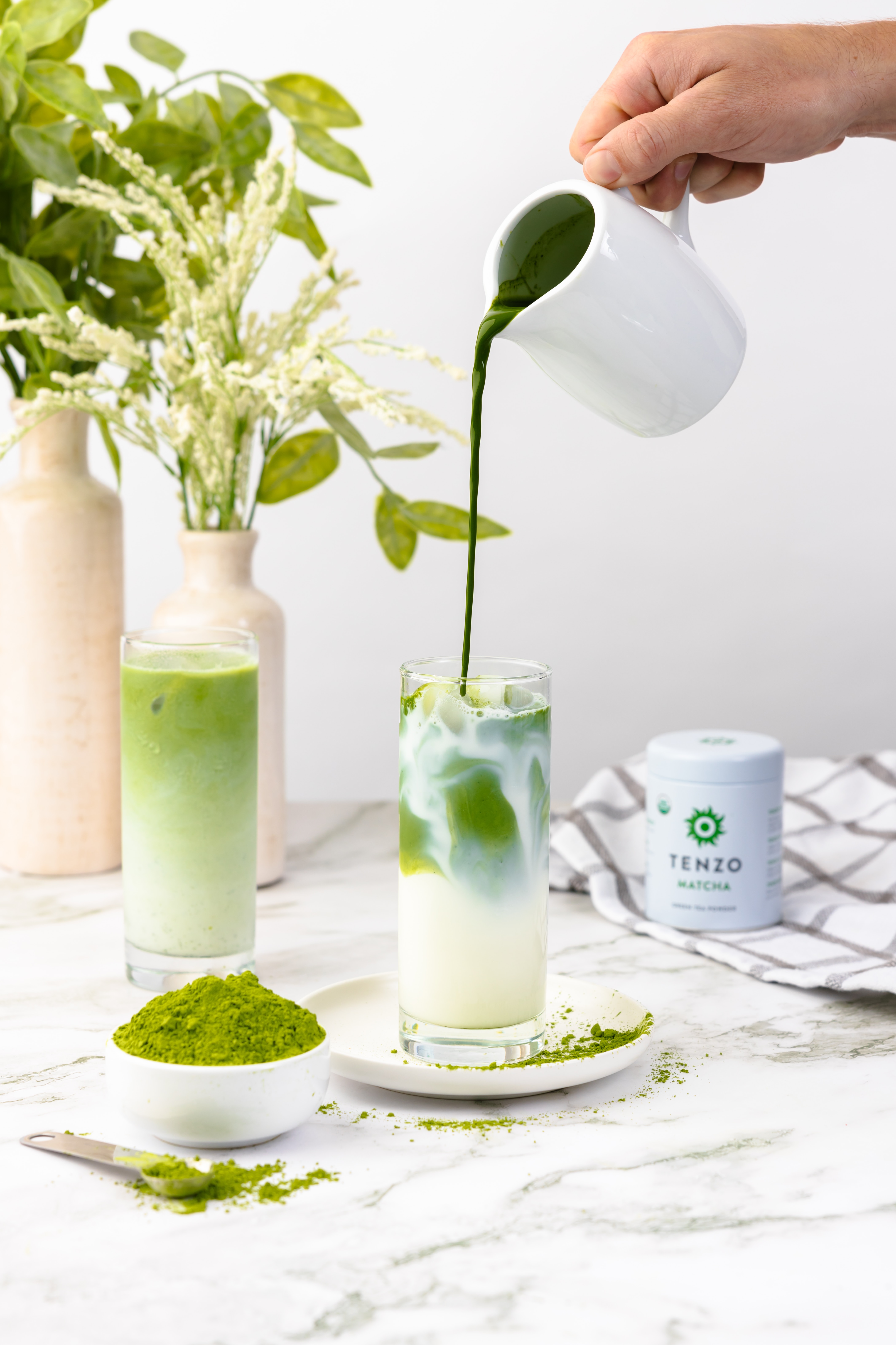 matcha čaj 